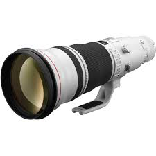 Canon EF 600mm f4L IS II USM lens (with RF adaptor)